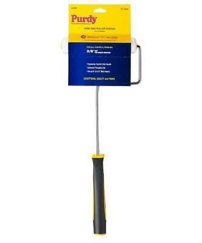 Purdy White Dove 61/2 in. W Mini Paint Roller Frame and Cover Threaded