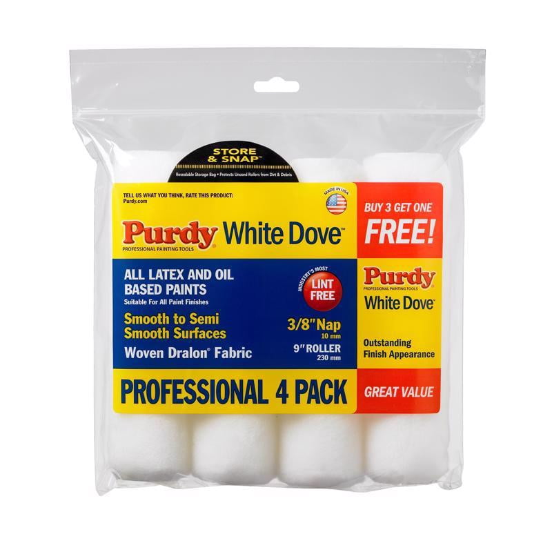 Purdy, Woven Fabric Roller Cover, 9 In. x 3/8 In., 4-Pack - Walmart.com