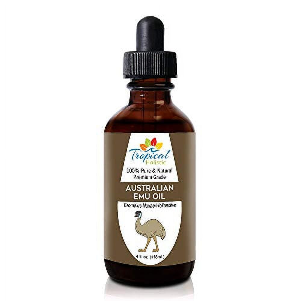 Pure 100% Australian 6X Refined Premium Emu Oil 4 oz - Walmart.com