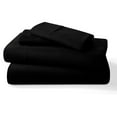 thumbnail image 1 of Pure 100% Certified Organic Cotton Bed Sheet Set 1000 Thread Count, Crisp and Cooling Sateen Weave, Soft Breathable, Eco-Friendly, 4 Piece Bedding Set, 12" Deep Pocket -(Black, King), 1 of 7