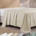 thumbnail image 1 of California Design Den Queen Flat Sheet Only - 400 Thread Count 100% Cotton Sateen, Soft and Breathable - Beige (Golden Tone), 1 of 8