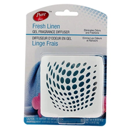 Pure Air Gel Fragrance Diffuser Fresh Linen (Pack Of 3)