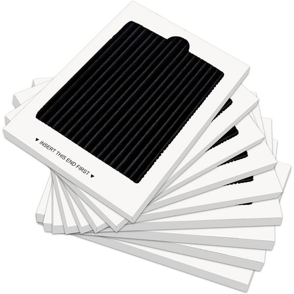 Pure Air Ultra Refrigerator Air Filter with Carbon Technology to Absorb Food Odors Compatible with Frigi-daire PAULTRA , 6.5" x 4.75",Pack of 9 PCS