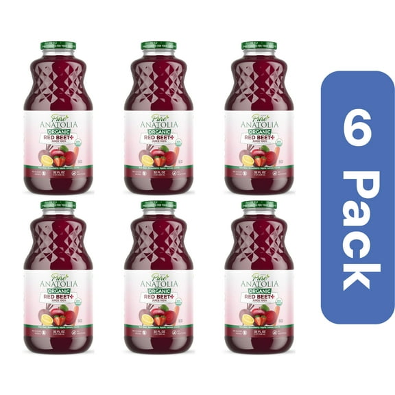 Pure Anatolia Beet Red Juice 32 oz (Pack Of 6)