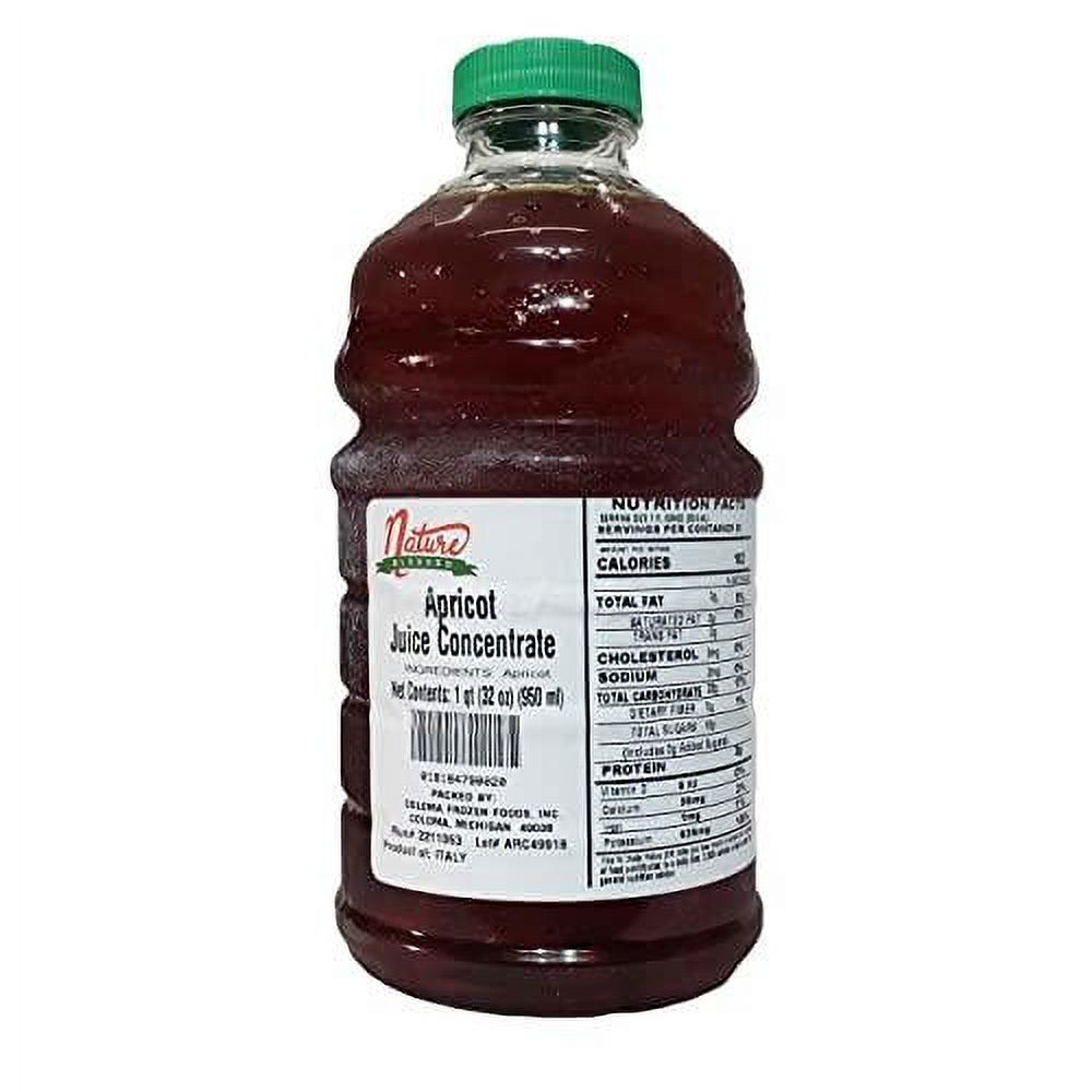 Pure Apricot Fruit Juice Concentrate 1 Quart (1/32 Fl Oz Bottle