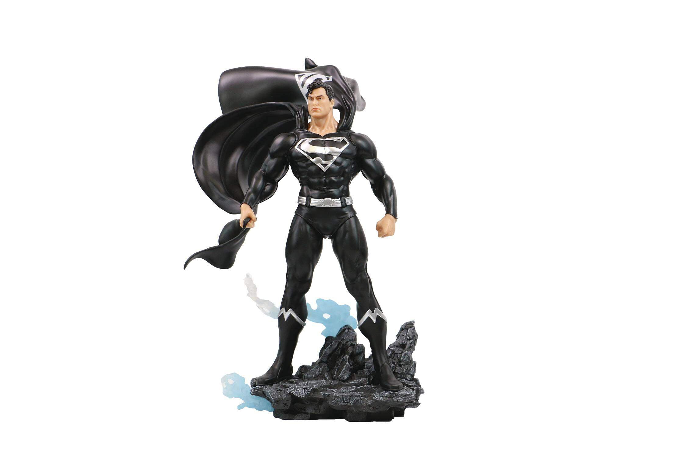 Pure Arts Limited - DC Heroes - Superman Black & Silver Px Pvc 1/8