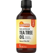Pure Australian Tea Tree Oil | 1 Fluid Ounce Supplement for Men and Women | by Sundance