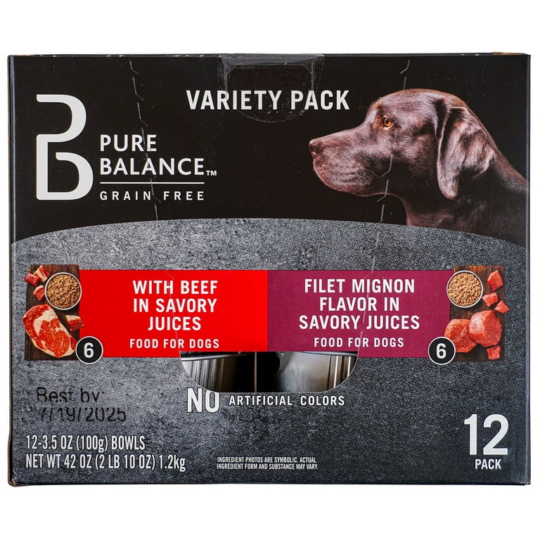 Pure balance wet dog food walmart best sale