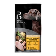 Pure Balance Chicken & Brown Rice Recipe Dry Dog Food, 15 lbs