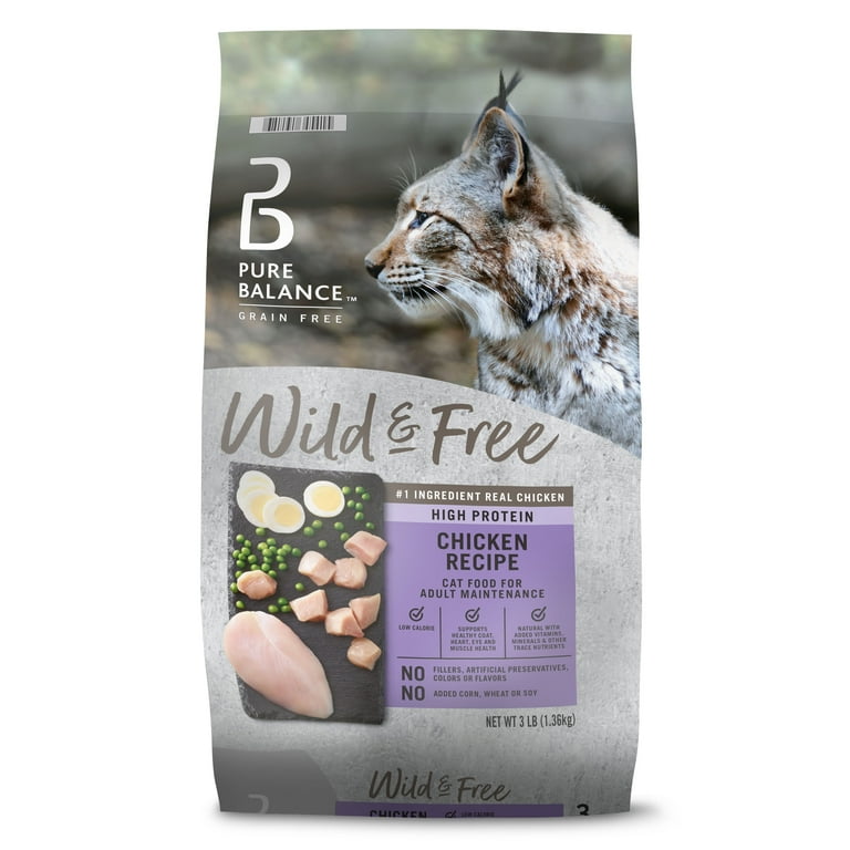 Grain free dry clearance cat food walmart