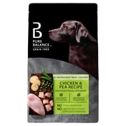 Pure Balance Grain-Free Chicken and Pea Recipe Dry Dog Food, 4 lb