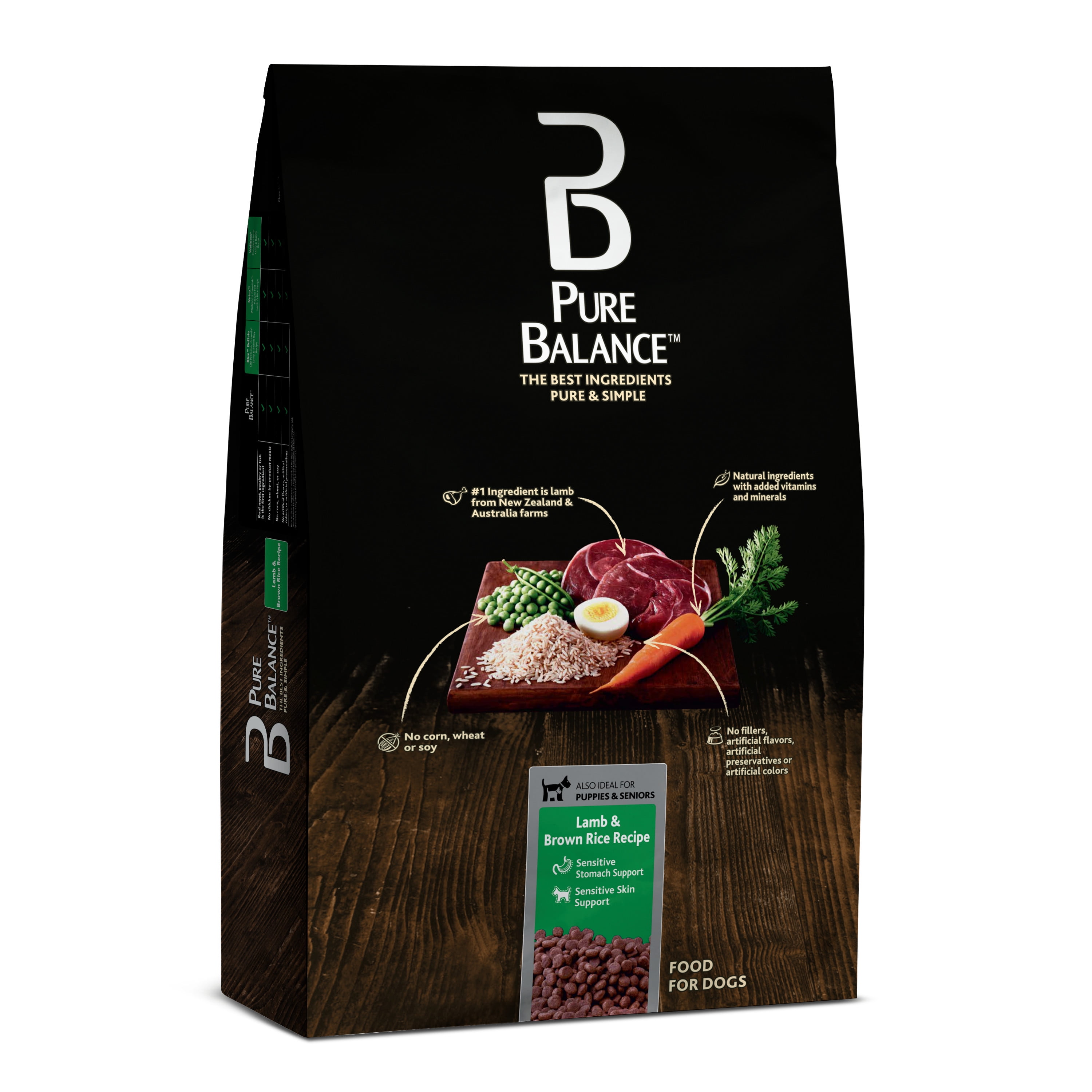 Pure Balance Chicken & Brown Rice Recipe Dry Dog Food, 5 lb 