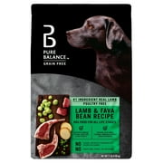 Pure Balance Grain-Free Lamb & Fava Bean Recipe Dry Dog Food, 11 lbs