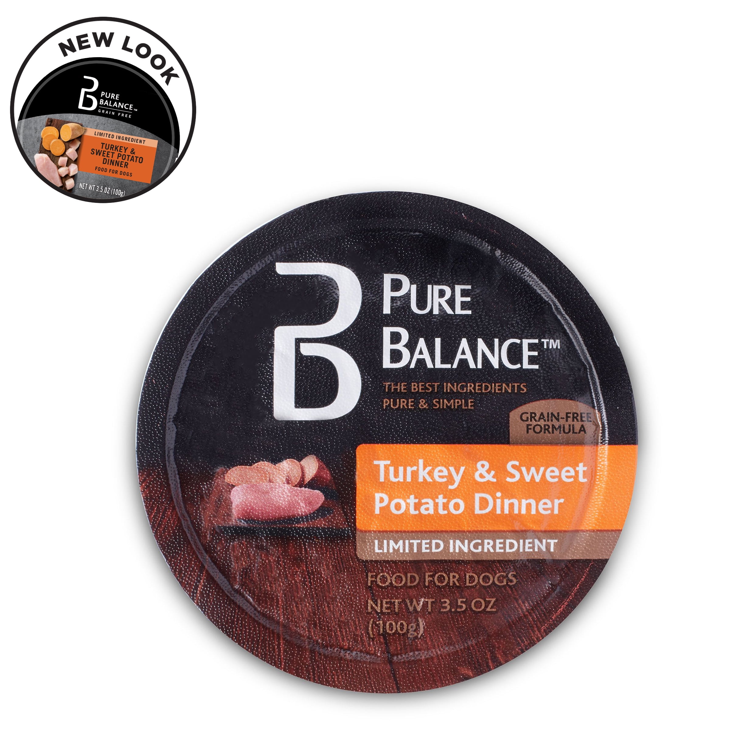 Pure Balance Limited Ingredient Wet Food Dinner Turkey Sweet Potato 3.5 oz