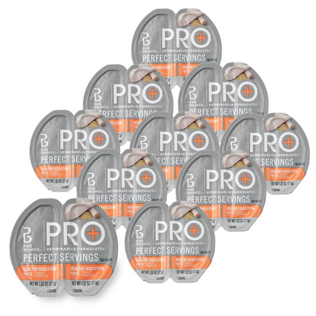 Pure Balance PRO+ Healthy Digestion Turkey Wet Cat Food 2.64oz (10 Pack