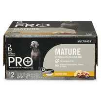 Pure Balance Pro  Chicken Stew Wet Dog Food for Mature Pets, Grain Free, 3.5 oz Cups (12 Pack)