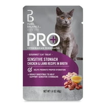 Pure Balance Pro Sensitive Stomach Chicken & Lamb Recipe in Broth, 1.4 oz