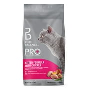 Pure Balance Pro+ Kitten Formula with Chicken Dry Cat Food, 7 lbs