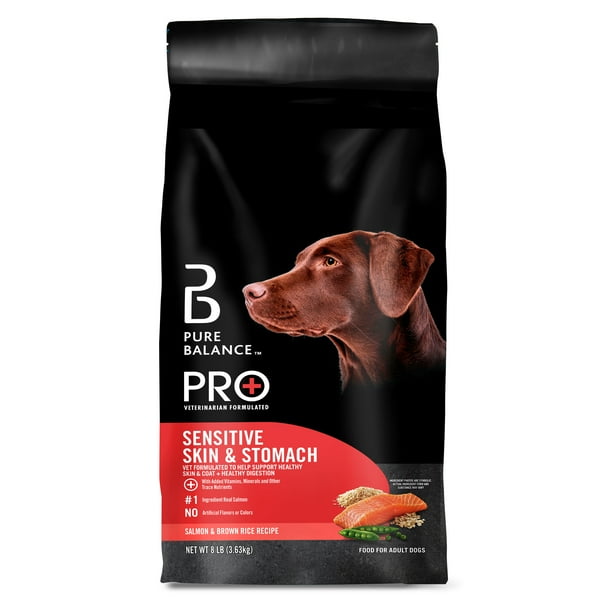 Pure Balance Pro+ Sensitive Skin & Stomach Dog Food, Salmon & Rice