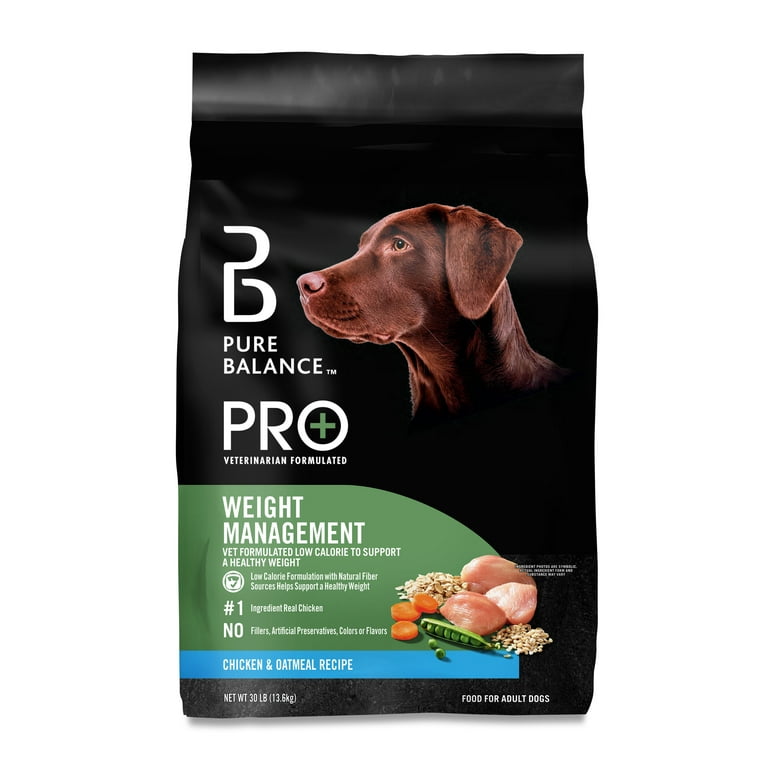 Pure Balance Pro+ Weight Management Chicken Oatmeal Recipe Dry