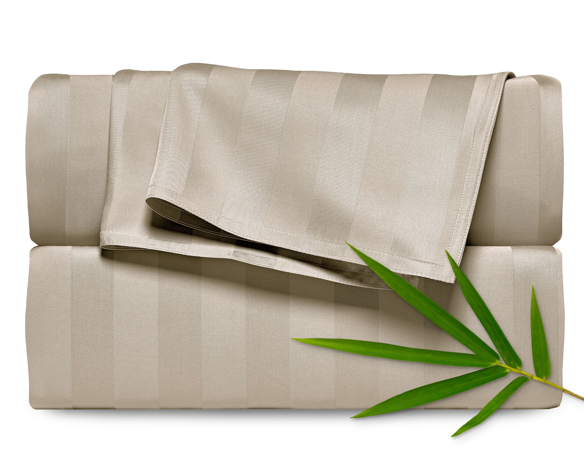 Pure Sheets PURE BAMBOO Sheets Full Size Bed Sheets 4 Piece Set, Genuine 100% ...