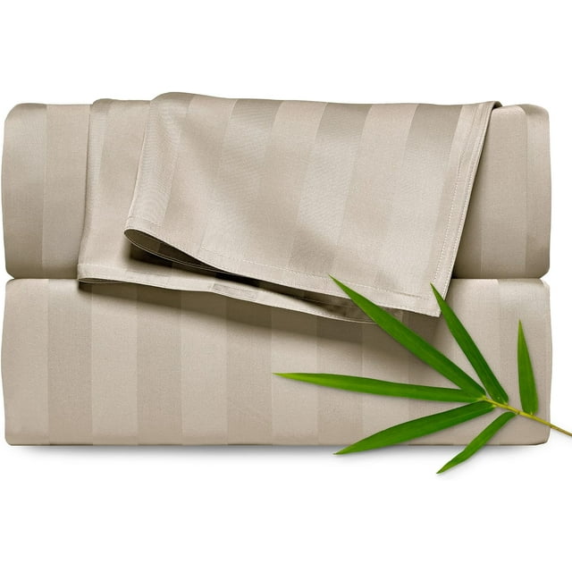 Pure Bamboo Sheets Full Bed Sheet Set, Genuine 100 Organic Bamboo