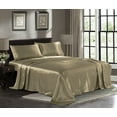 thumbnail image 1 of Pure Bedding 4-Piece 1800 Thread Count Taupe Microfiber Bed Sheet Set, Full – Deep Pocket, 1 of 1