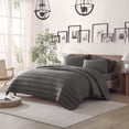 thumbnail image 1 of Pure Beech  TENCEL Modal Jersey Comforter Set Charcoal - Full, 1 of 5