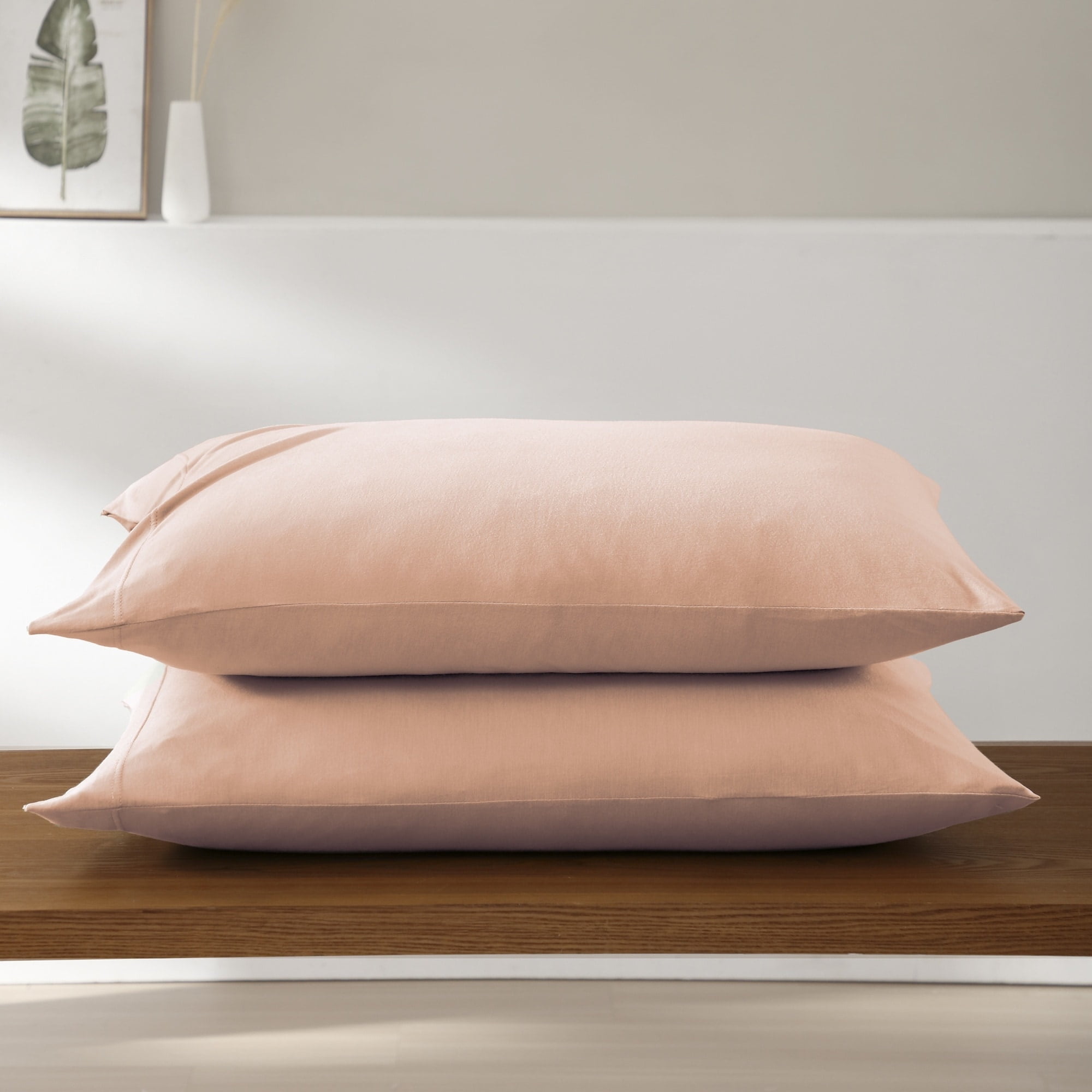 Pure Beech  TENCEL Modal Jersey Knit Pillowcase Set Terracota - Standard
