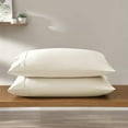 thumbnail image 1 of Pure Beech  TENCEL Modal Sateen Pillowcase Set Ivory - Standard, 1 of 5