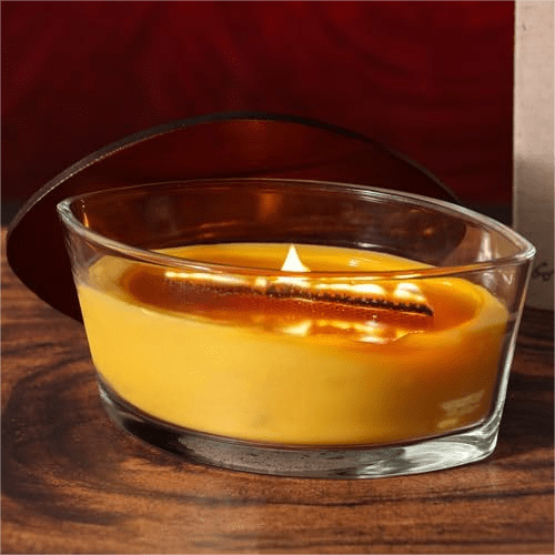 Pure Beeswax Candles Jar Candles 14oz, Large Bees Wax Candles for Home Unscented, Gifts for Women & Men, 60 Hours Burning, Non Toxic Candles, Paraffin-Free$$