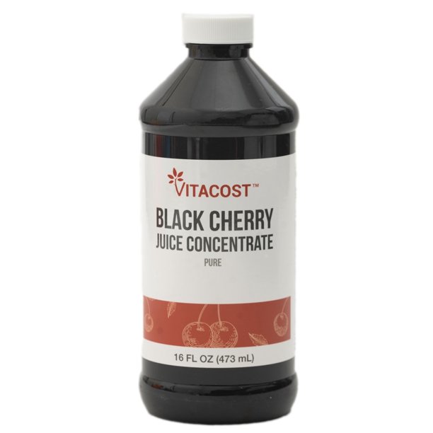 Pure Black Cherry Juice Concentrate 16 Fl Oz (473 Ml)