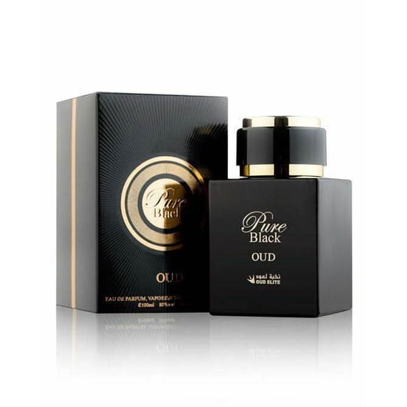 Pure Black Oud for Men EDP - 100 ML (3.4 oz) by Oud Elite