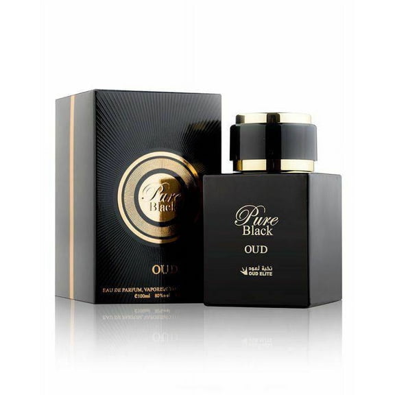 Pure Black Oud for Men EDP - 100 ML (3.4 oz) by Oud Elite