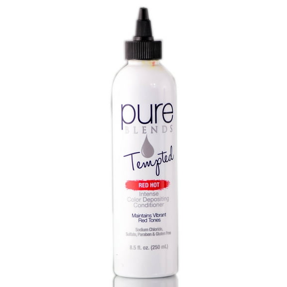 Pure Blends Tempted Intense Color Depositing Conditioner Red Hot - 8.5 oz