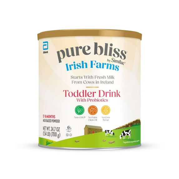 Pure Bliss by Similac Irish Farms Toddler Drink, Powder, 24.7-oz Can