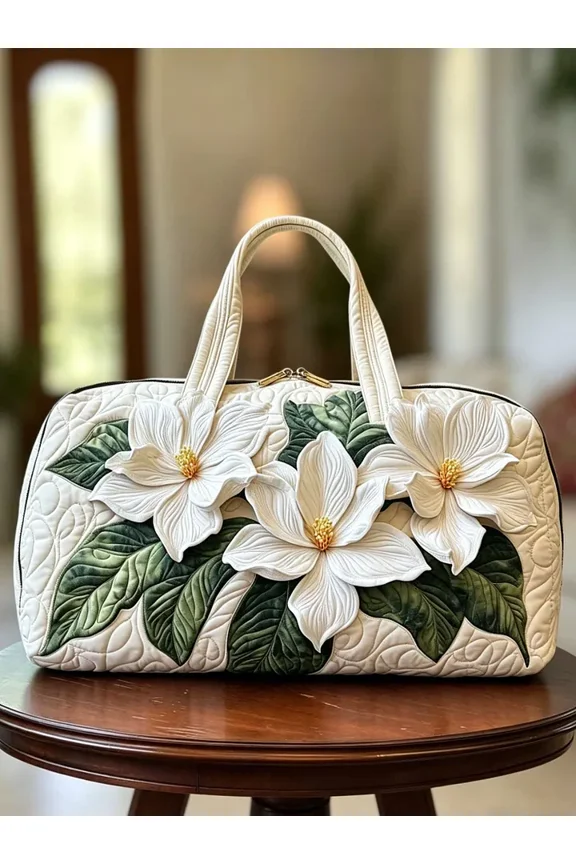 Pure Bloom Quilted Duffle Bag