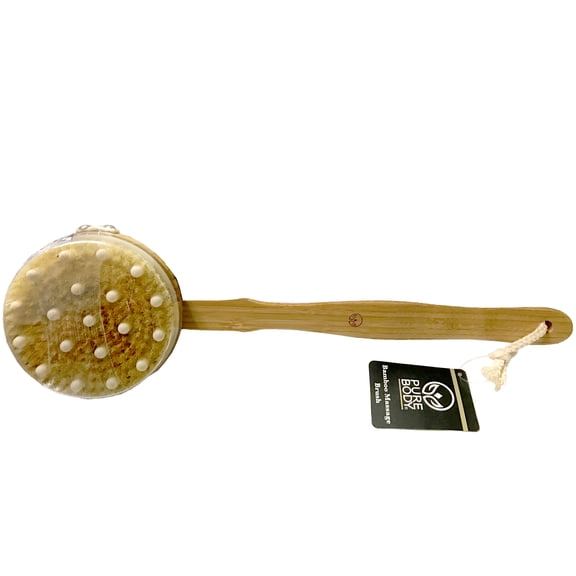 Pure Body Bamboo 2-in-1 Massage Brush