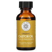 Pure Body Naturals, Organic Cold Pressed Castor Oil Kit, 1 fl oz Pack of 2