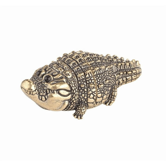 Pure Brass Desktop Decoration Unique Ornament for Coffee Table Tea Pet Handmade Figurine Home Art Piece