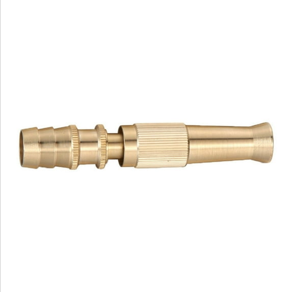 Pure Brass Water Spray Nozzle for Garden Hose, High Pressure Car Washing Attachment, Pet and Window Cleaning Sprayer, Durable Metal Connector for Efficient Outdoor Washing and Watering, by UKHCCC