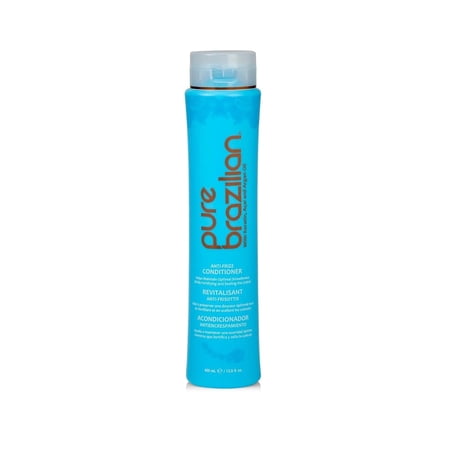Pure Brazilian Anti-Frizz Daily Conditioner, Smoothing & Strengthening for Dry & Frizzy Hair 13.5 ozAnti-Frizz Conditioner 13.5 oz
