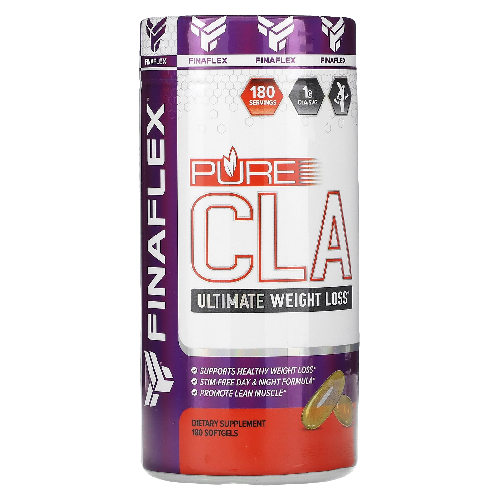 Pure CLA, 1000mg Softgels, Pure Conjugated Linoleic Acid, Promotes