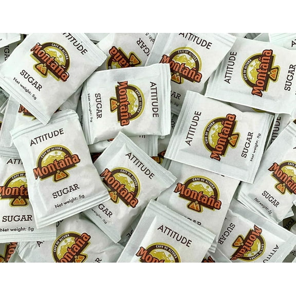 Pure Cane Superfine White Sugar Single Serve Packets, Fortified with Vitamin A, 500 Count