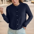 thumbnail image 1 of Pure Cardigan Twin Sets For Women Round Neck Long Sleeve Button Down Soft & Warm Sweater Cardigan Pocket Womens Classic Cardigan Sweater Cardigan Women with Buttons Open Front Cardigan Sweaters for, 1 of 4