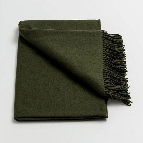 Lincove Wool Throw Blanket - Soft & Naturally Warm