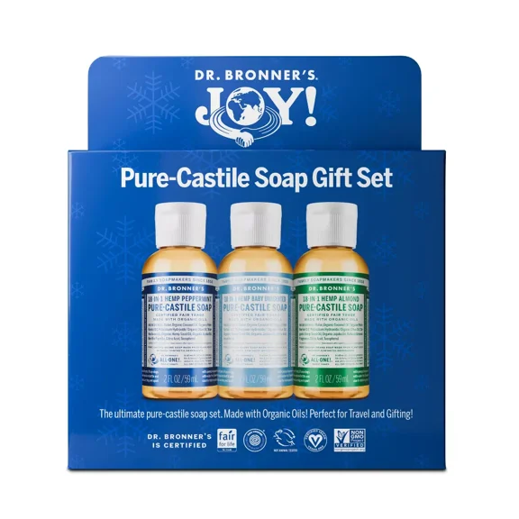 Pure-Castile Soap Gift Set Limited Christmas Edition