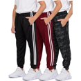 thumbnail image 1 of Pure Champ Boys’ 3-Pack Mesh Jogger Sweatpants with Zipper Pockets, Lightweight Active Quick-Dry Pants, Sizes 2T-2XL, 1 of 1