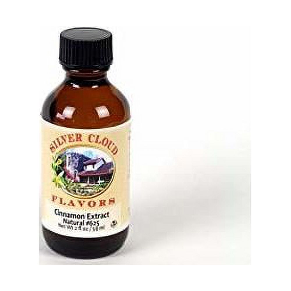 Pure Cinnamon Extract, Natural 2 Fl. Oz. Glass Bottle