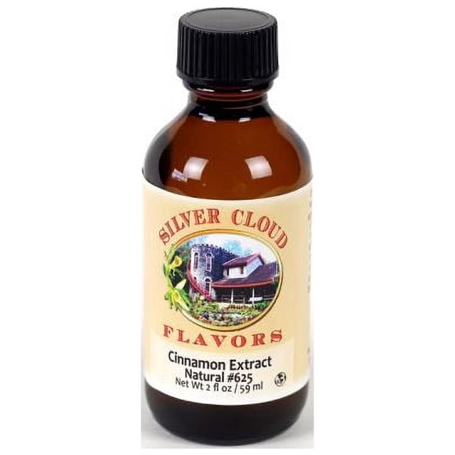Pure Cinnamon Extract, Natural 2 fl. oz. glass bottle